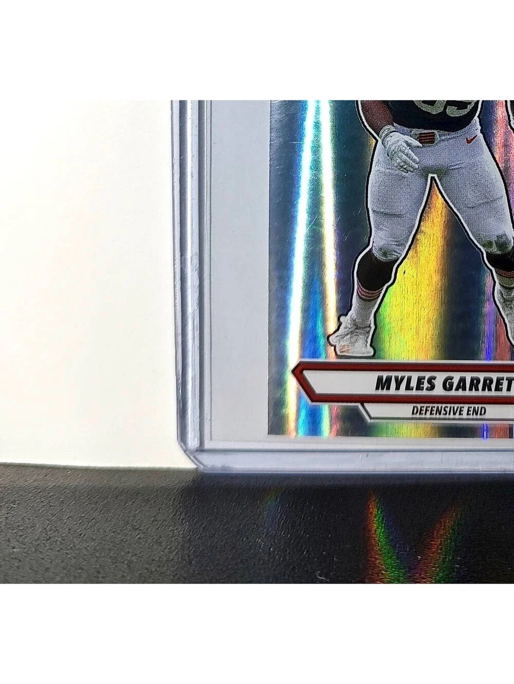 Myles Garrett 2025 Panini NFL #139 Foil Sticker Cleveland Browns
